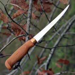 Marttiini 620016 Classic Fillet Knife, 4" Stainless Blade, Birch Handle