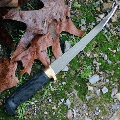 Marttiini 836015 Condor Golden Trout, 7.5" Stainless Fillet Blade, Black Rubber Handle