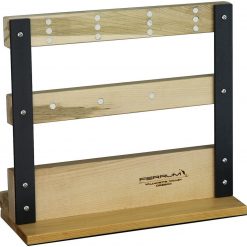 Ferrum Large Magnetic Maple Wood Knife Block, Holds 4 Knives