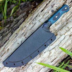 TOPS Knives Dicer 8 Chef Knife DCR8-01, 7.75" CPM S35VN Plain Blade, Black Canvas Micarta/Blue-Black G10 Handle 5 TOPS Knives Dicer 8 Chef Knife DCR8-01, 7.75" CPM S35VN Plain Blade, Black Canvas Micarta/Blue-Black G10 Handle -us-Kitchen Cutlery Sales 2022 dcr8.2 30910.1566586332