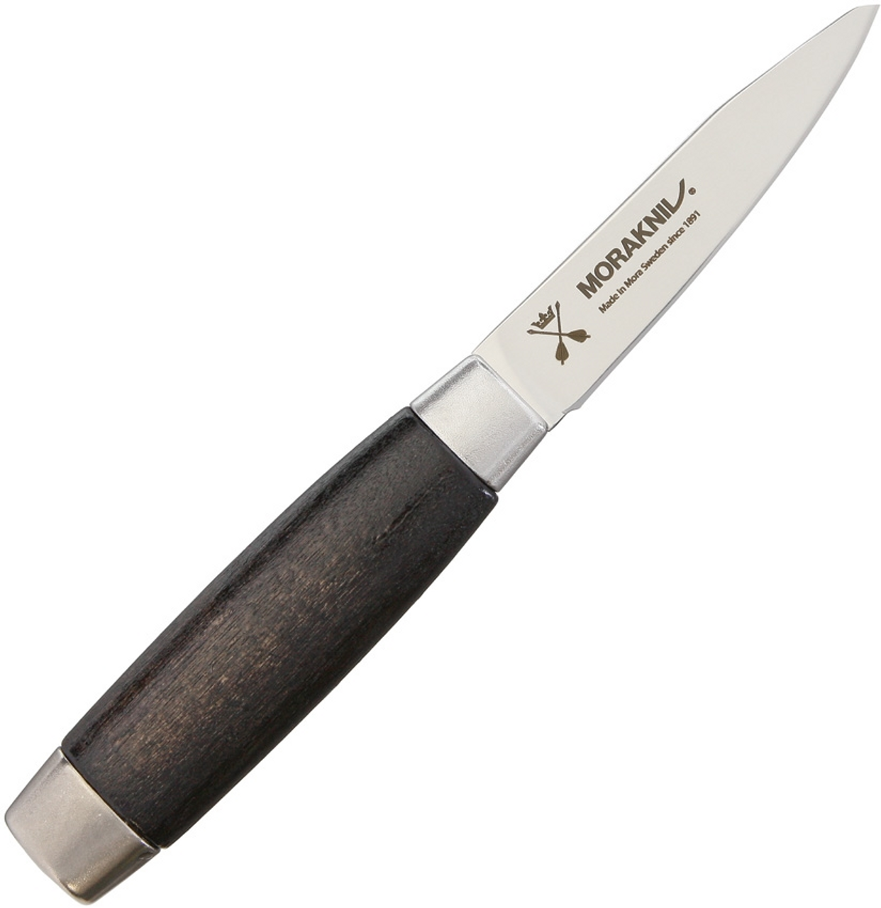 Mora Paring Knife Classic 1891, Swedish SS Blade, Black Stained Brich Wood Handle-FT01572 1 Mora Paring Knife Classic 1891, Swedish SS Blade, Black Stained Brich Wood Handle-FT01572