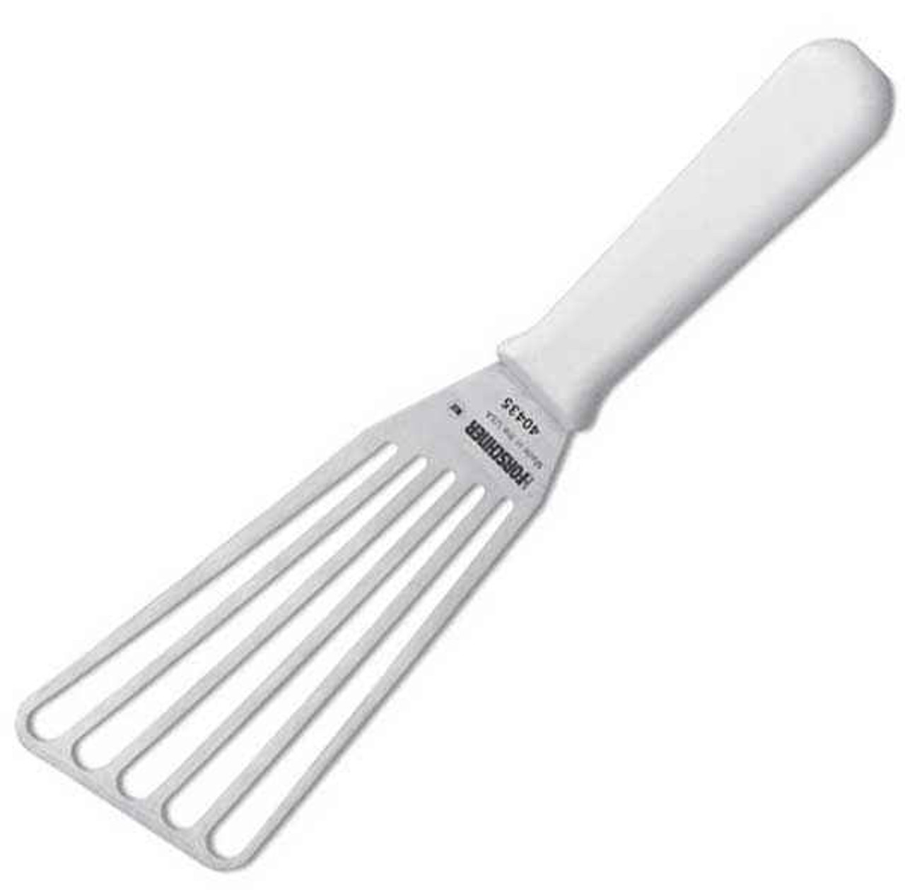 Forschner 3" x 6" Chef's Slotted Fish Turner, Polypropylene Handle 1 Forschner 3" x 6" Chef's Slotted Fish Turner, Polypropylene Handle