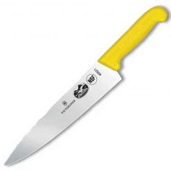 Forschner Chefs, 10" Blade, 21/4" at Yellow Fibrox Handle