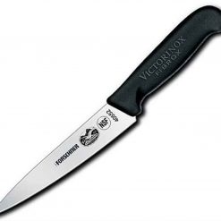 Forschner Mini Chefs, 5" Blade, 1 1/4" at Black Fibrox Handle
