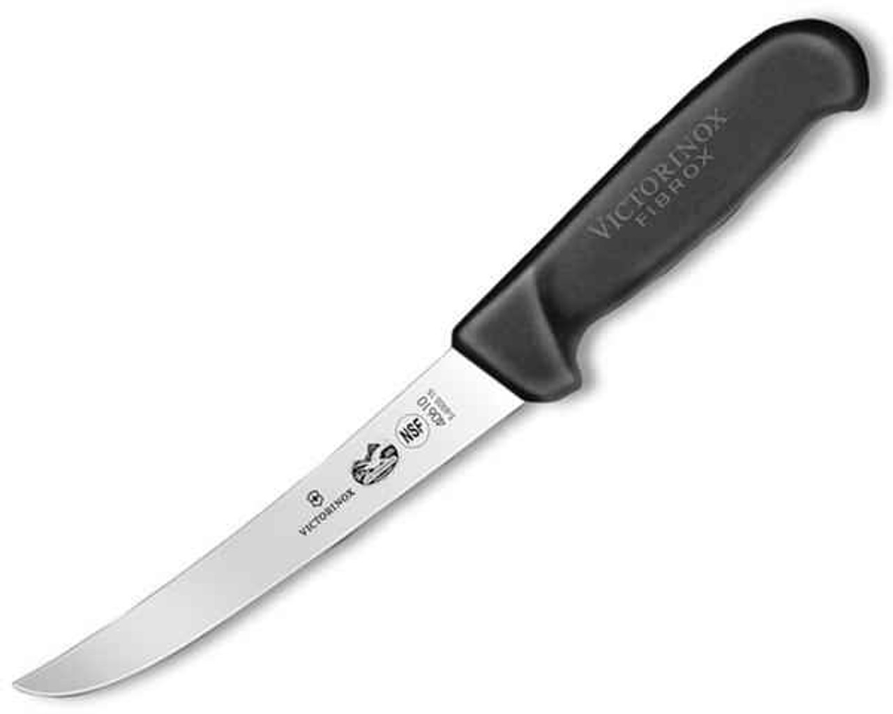 Forschner Boning, 6" Curved, Wide, Stiff, Black Fibrox Handle 1 Forschner Boning, 6" Curved, Wide, Stiff, Black Fibrox Handle