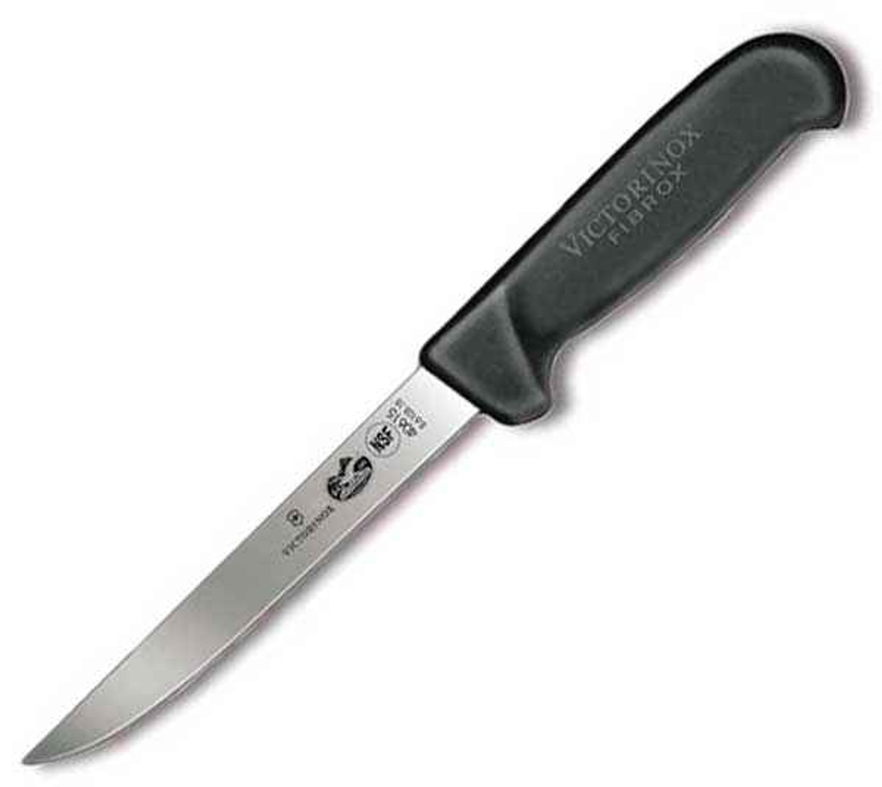 Forschner Boning, 6" Stiff, Wide, Black Fibrox Handle 1 Forschner Boning, 6" Stiff, Wide, Black Fibrox Handle