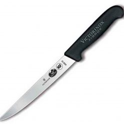 Forschner Fillet, 7" Straight, Semi-flexible, Black Fibrox Handle