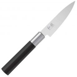 Kershaw 6710P Kai Shun Wasabi Paring Knife, 4" Daido 1K6 SS Blade, Bamboo-Powdered Polypropylene Handle