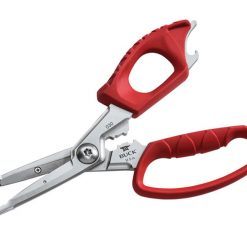 Buck 030RDS Splizzors, 420HC Stainless Steel, Rubber Handle