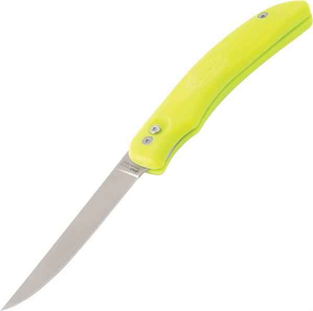 EKA FishBlade Fillet/Gutting Knife, Lime Green Textured PROFLEX Sure-Grip Rubberized Handles 1 EKA FishBlade Fillet/Gutting Knife, Lime Green Textured PROFLEX Sure-Grip Rubberized Handles