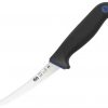 Mora Knives Curved Narrow Boning Knife, SS, Rubber Handle