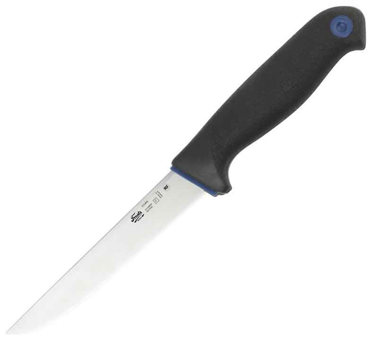 Mora Knives Straight Wide Boning Knife, SS, Rubber Handle 1 Mora Knives Straight Wide Boning Knife, SS, Rubber Handle