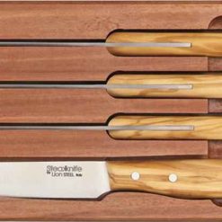 Lion Steel Four Piece Steak Knife Set