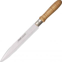 MAM Kitchen Knife with Two Edges, 8 3/8" German Stainless Blade