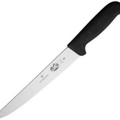 Forschner Flank and Shoulder, 8" Stiff, Black Fibrox Handle